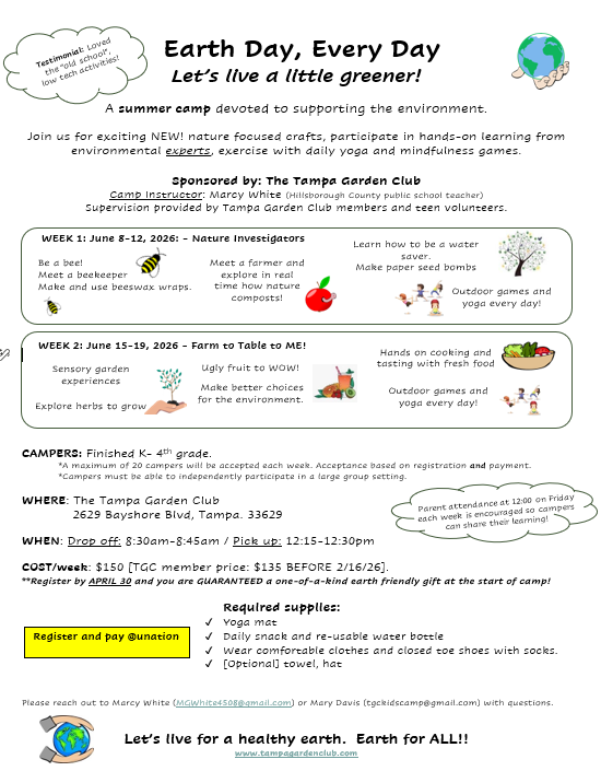 2026 kids camp flyer no links